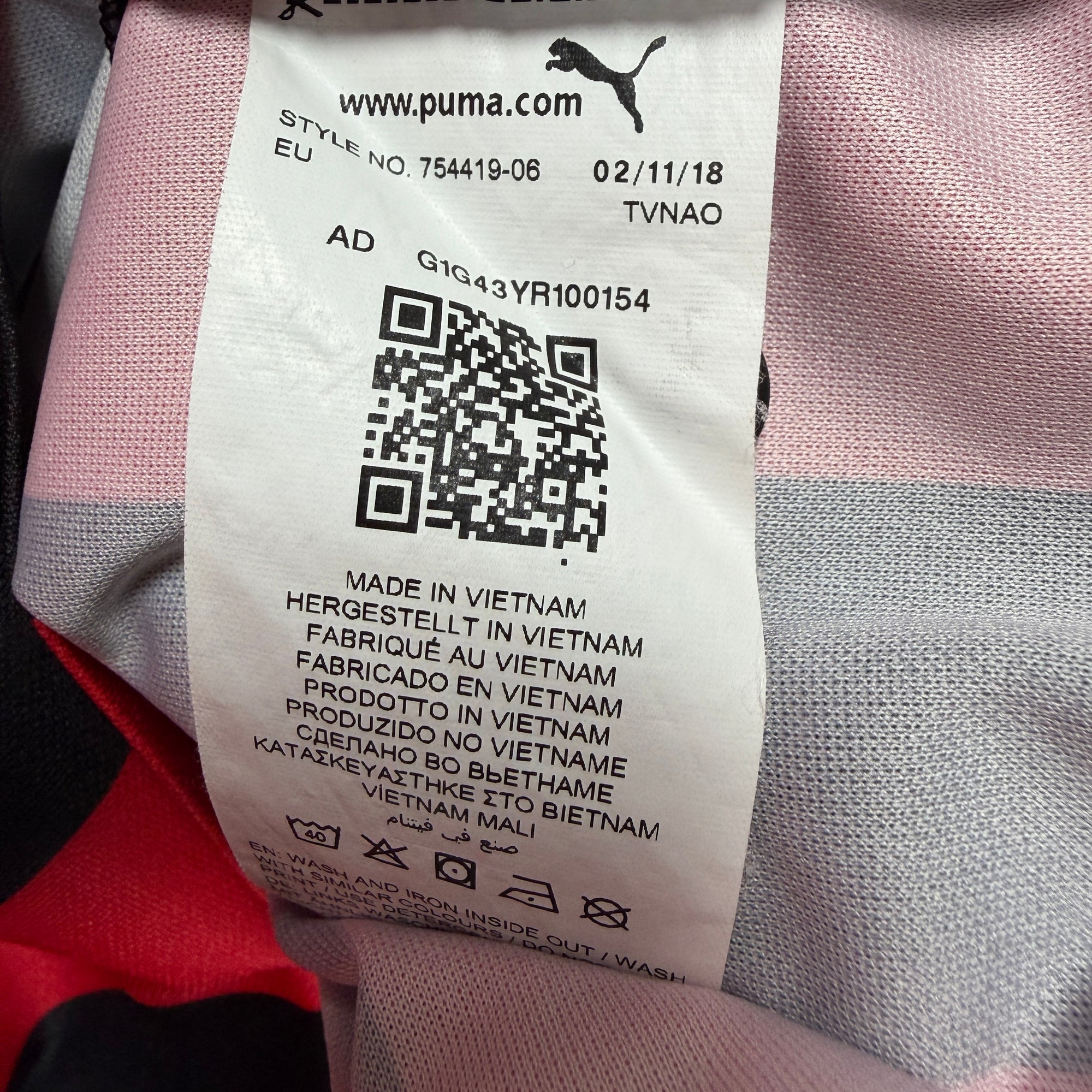 2018-19 AC Milan Home Shirt - 9.5/10 - (S)