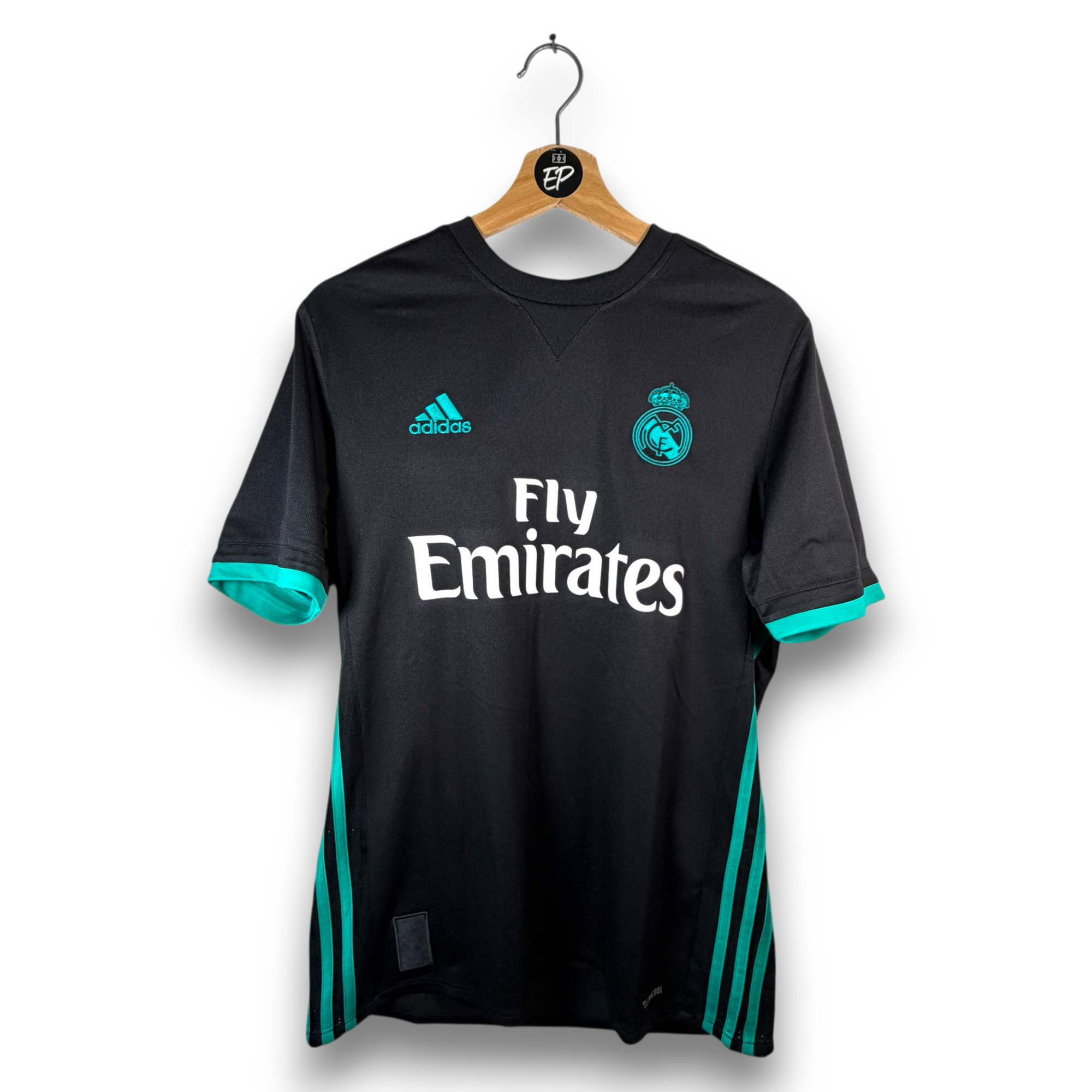 2017-18 Real Madrid Away Shirt Benzema 