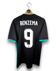2017-18 Real Madrid Away Shirt Benzema 
