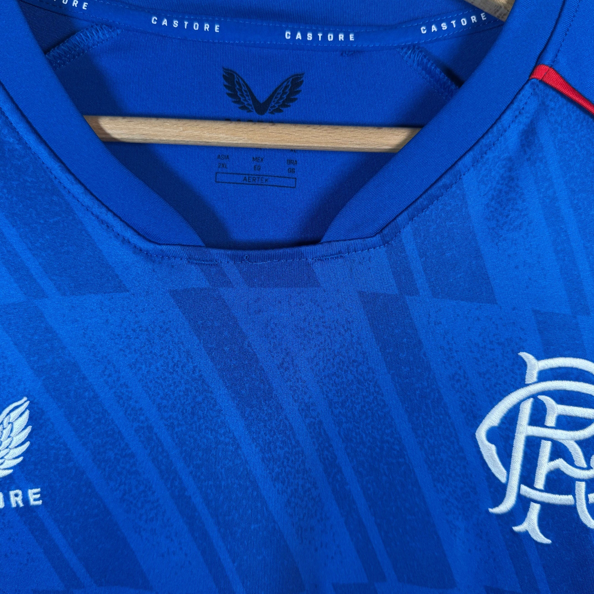 2024-25 Glasgow Rangers Home Shirt - 9/10 - (XL)