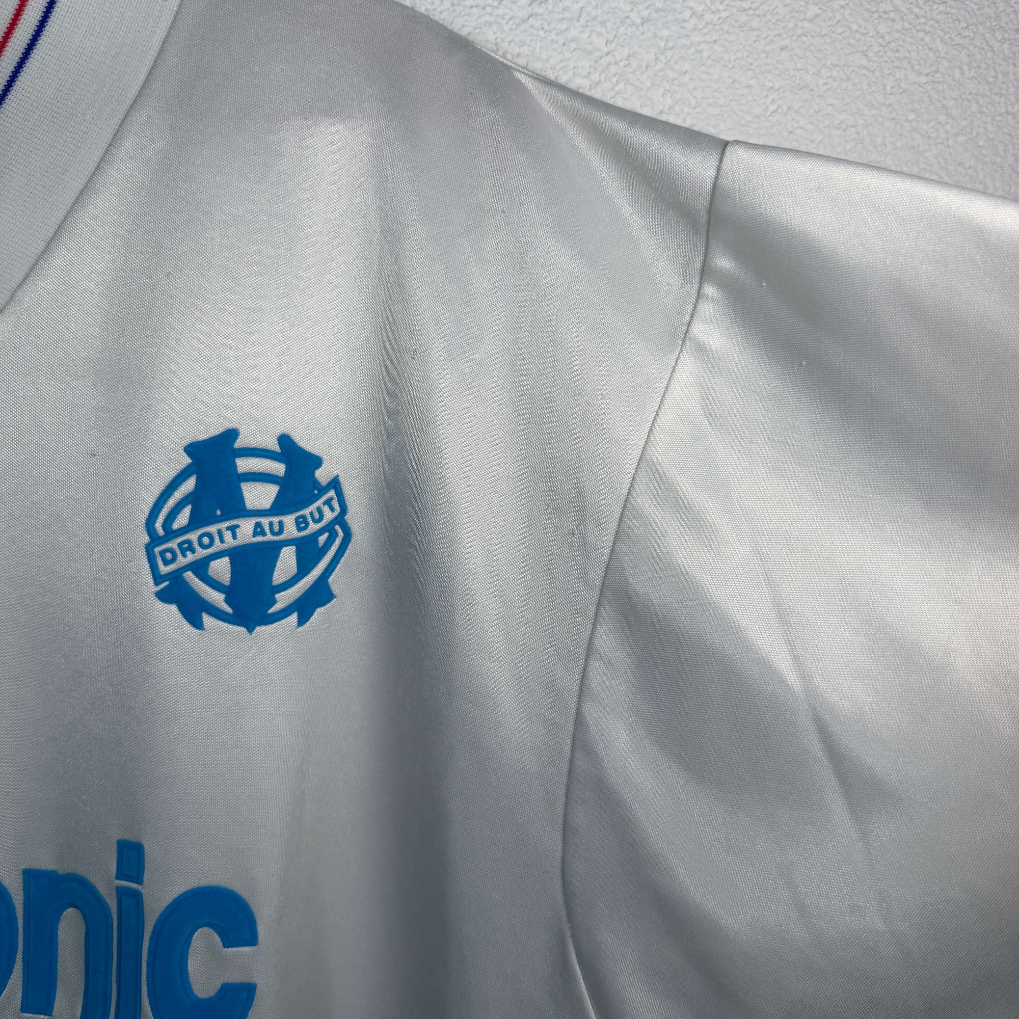 1992-93 Olympique Marseille Home Shirt - 7/10 - (L)