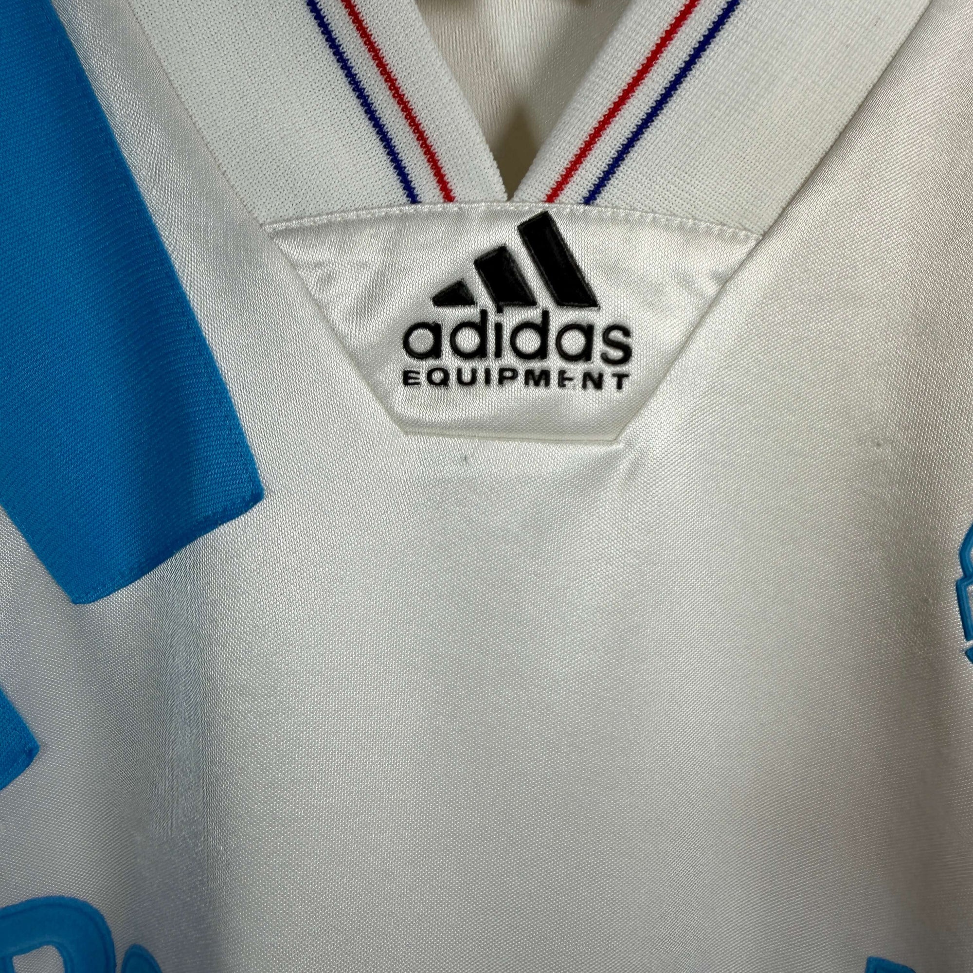 1992-93 Olympique Marseille Home Shirt - 7/10 - (L)