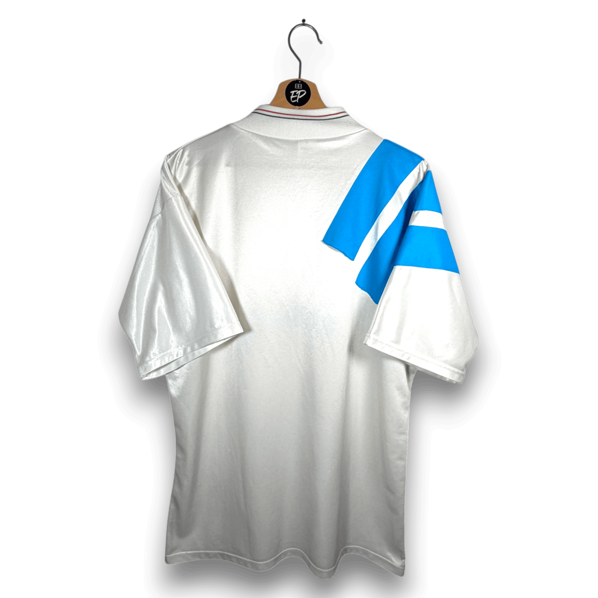 1992-93 Olympique Marseille Home Shirt - 7/10 - (L)