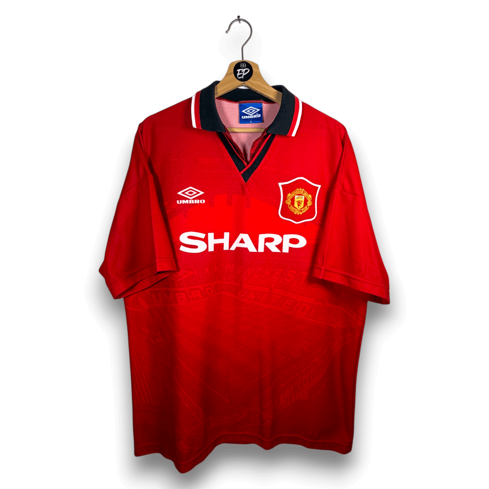 1994-96 Manchester United Home Shirt Beckham 