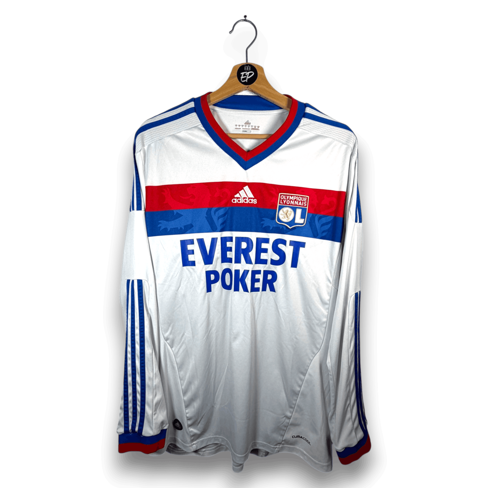 2011-12 Olympique Lyonnais Home Shirt LS Bastos 
