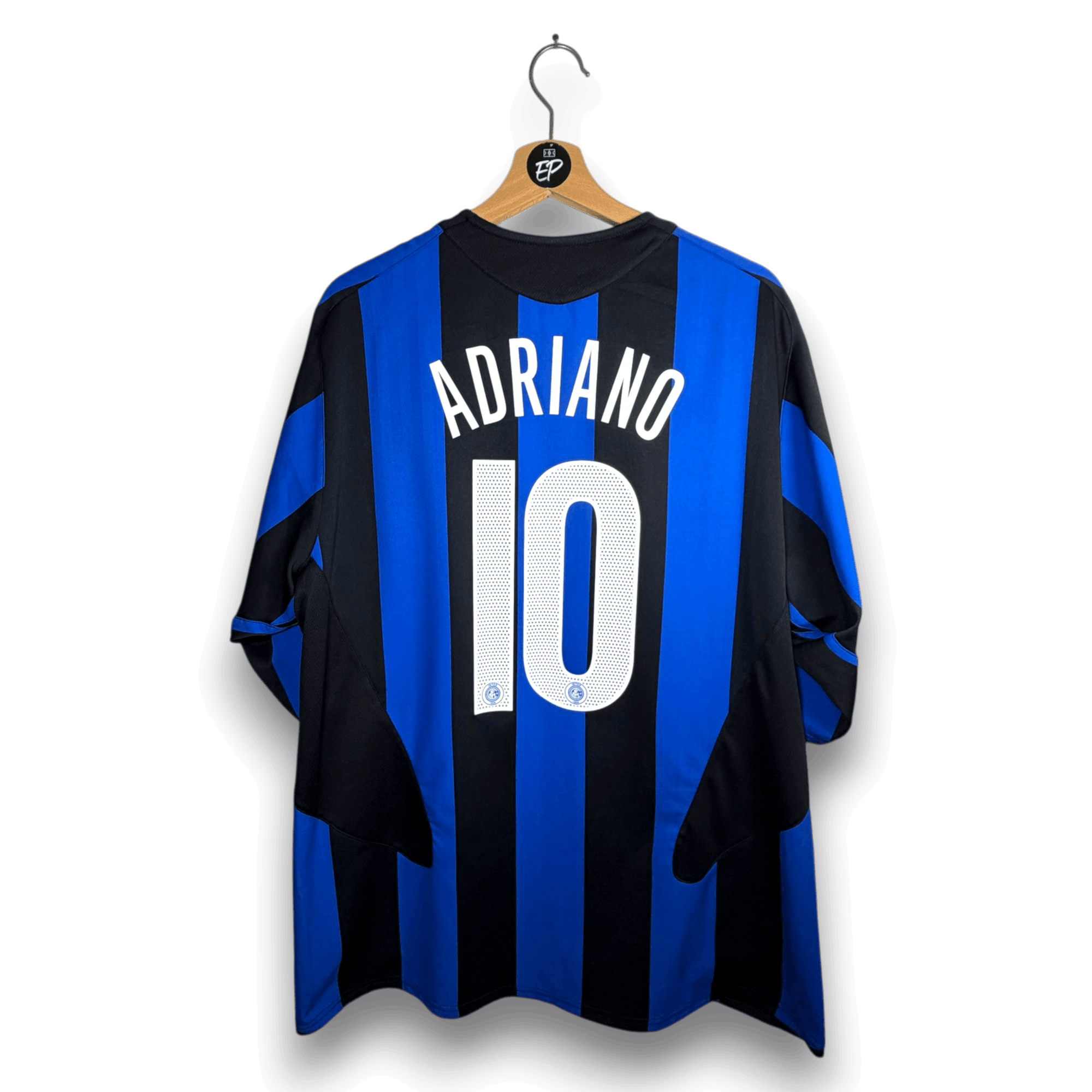 2005-06 Inter Milan Home Shirt Adriano 