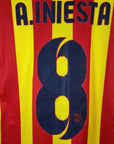 2013-14 FC Barcelona Away Shirt Iniesta 