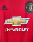 2019-20 Manchester United Home Shirt Pogba 