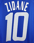 2002-04 France Home Shirt Zidane 