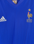 2002-04 France Home Shirt Zidane 