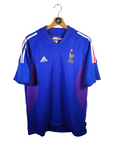 2002-04 France Home Shirt Zidane 