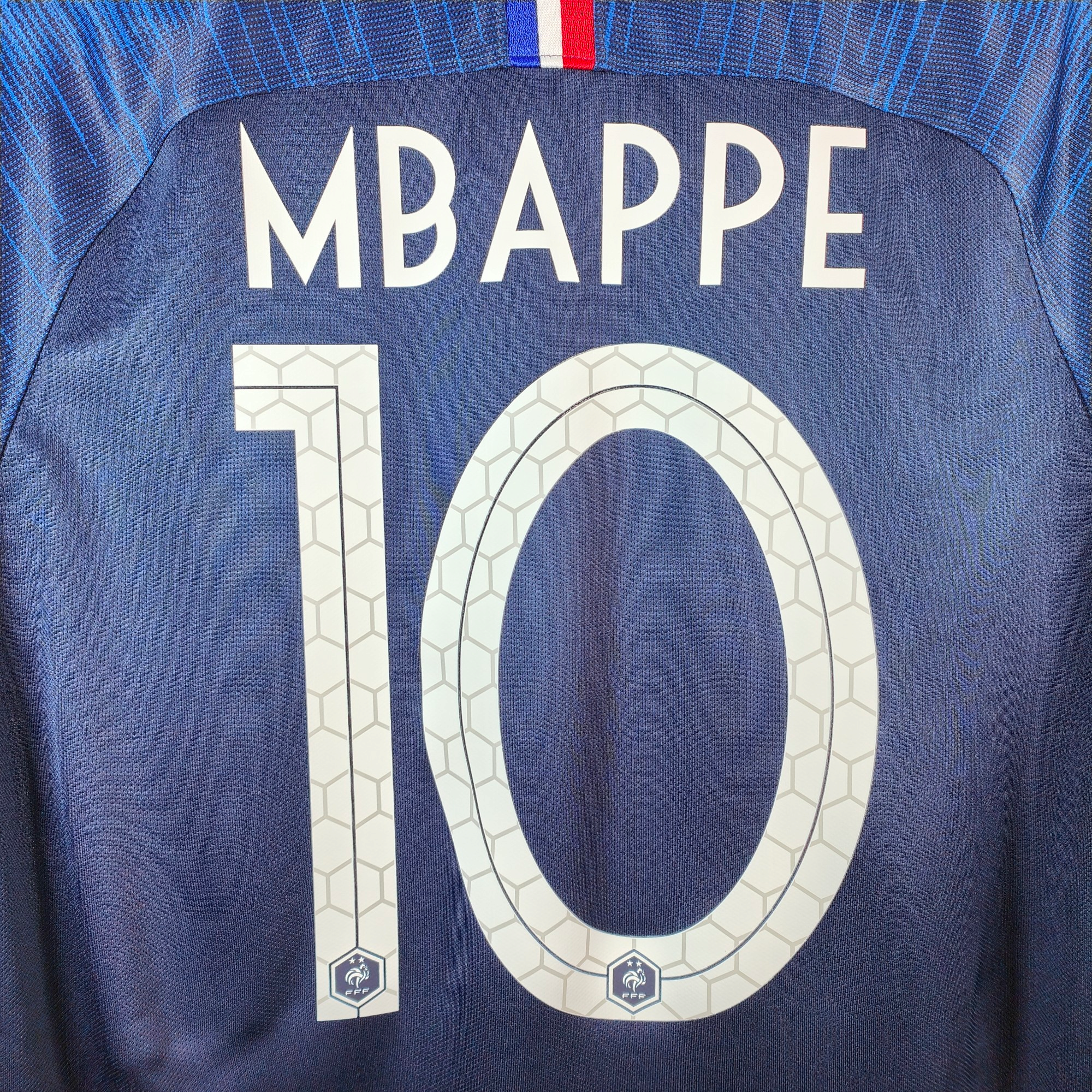 2018-19 France Home Shirt Mbappé 