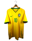 2008-10 Brazil Home Shirt Ronaldinho 