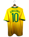 2008-10 Brazil Home Shirt Ronaldinho 