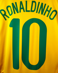 2008-10 Brazil Home Shirt Ronaldinho 