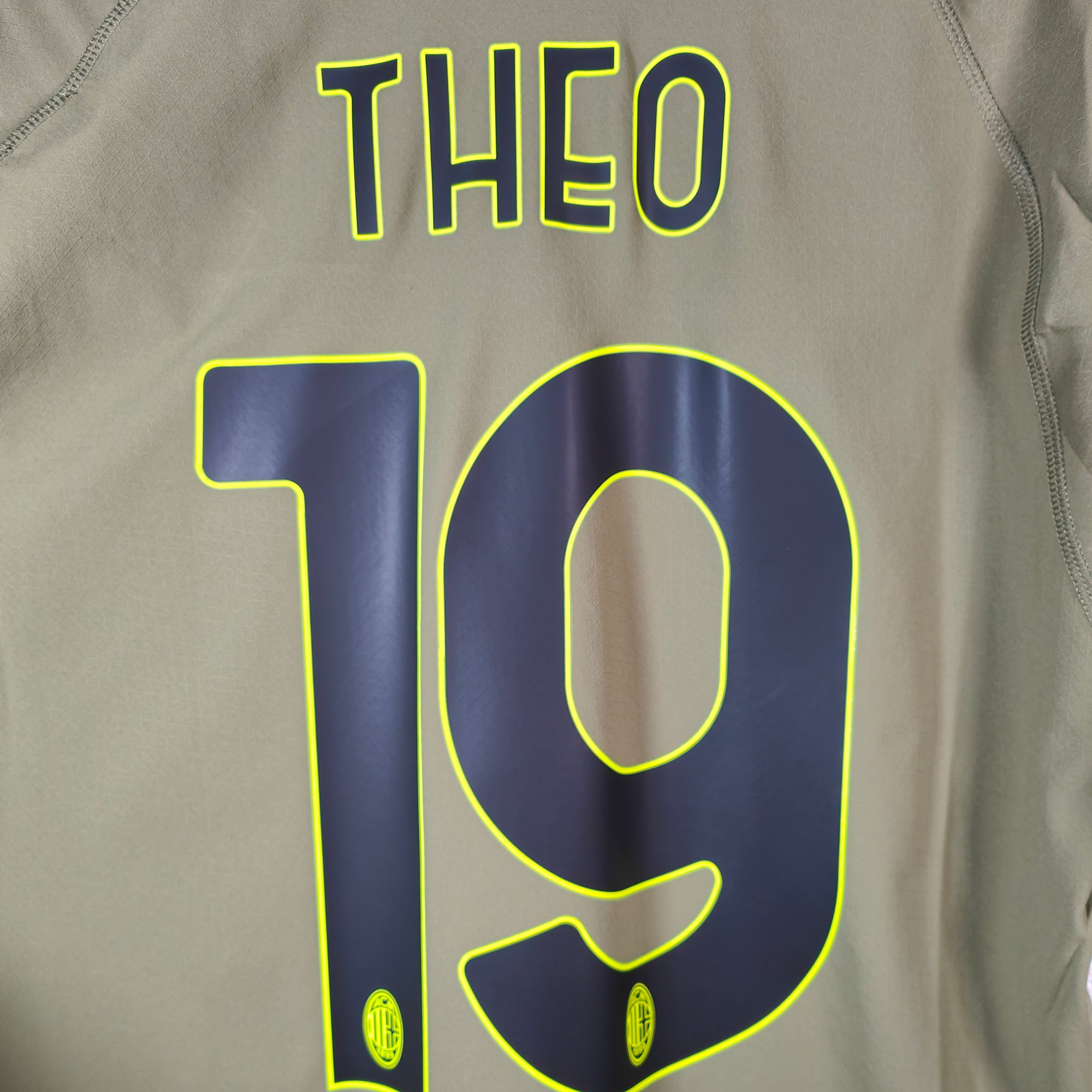 2022-23 AC Milan Player Version Third Shirt Theo 