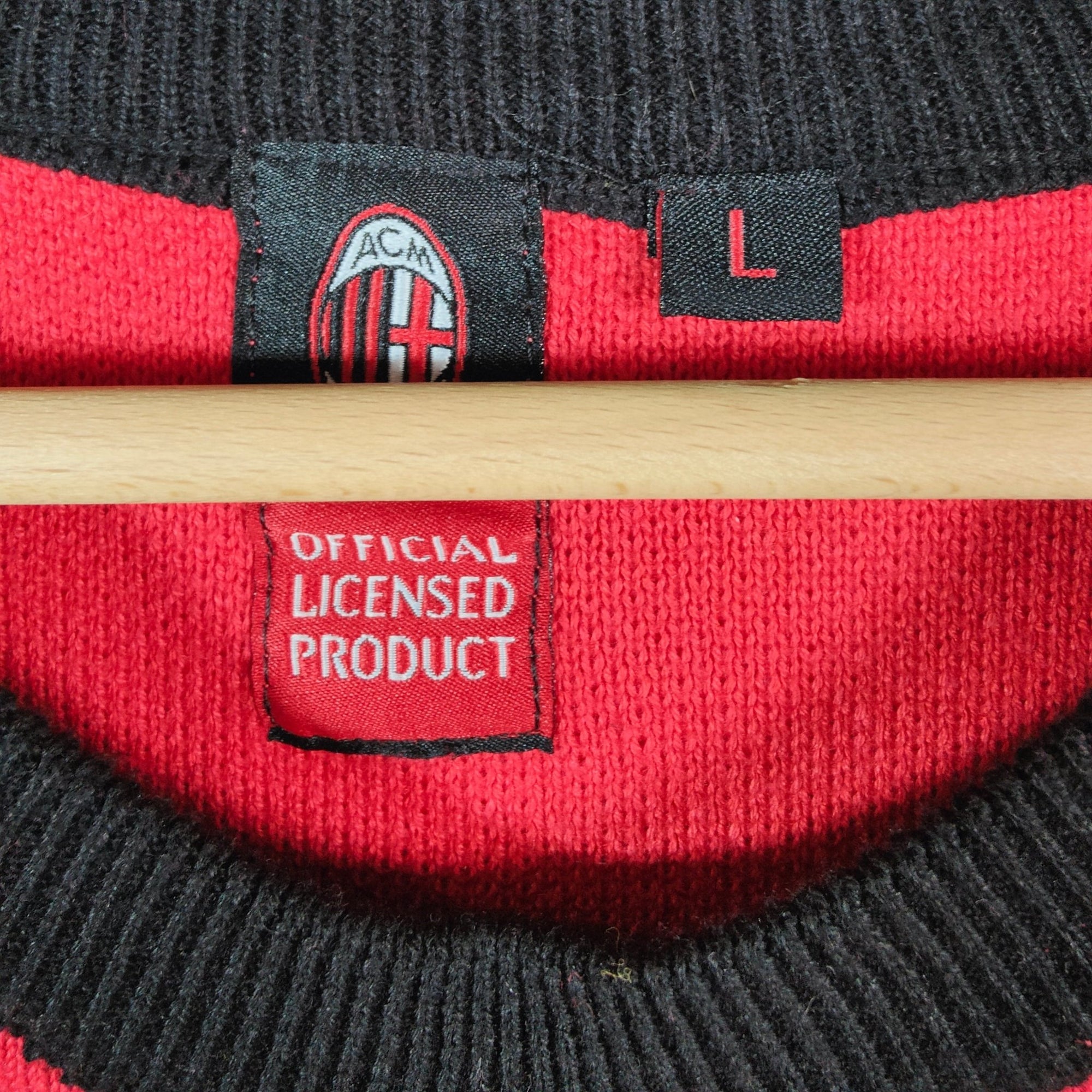 AC Milan Christmas Jumper - 9.5/10 - (L) - Eternal Pitch