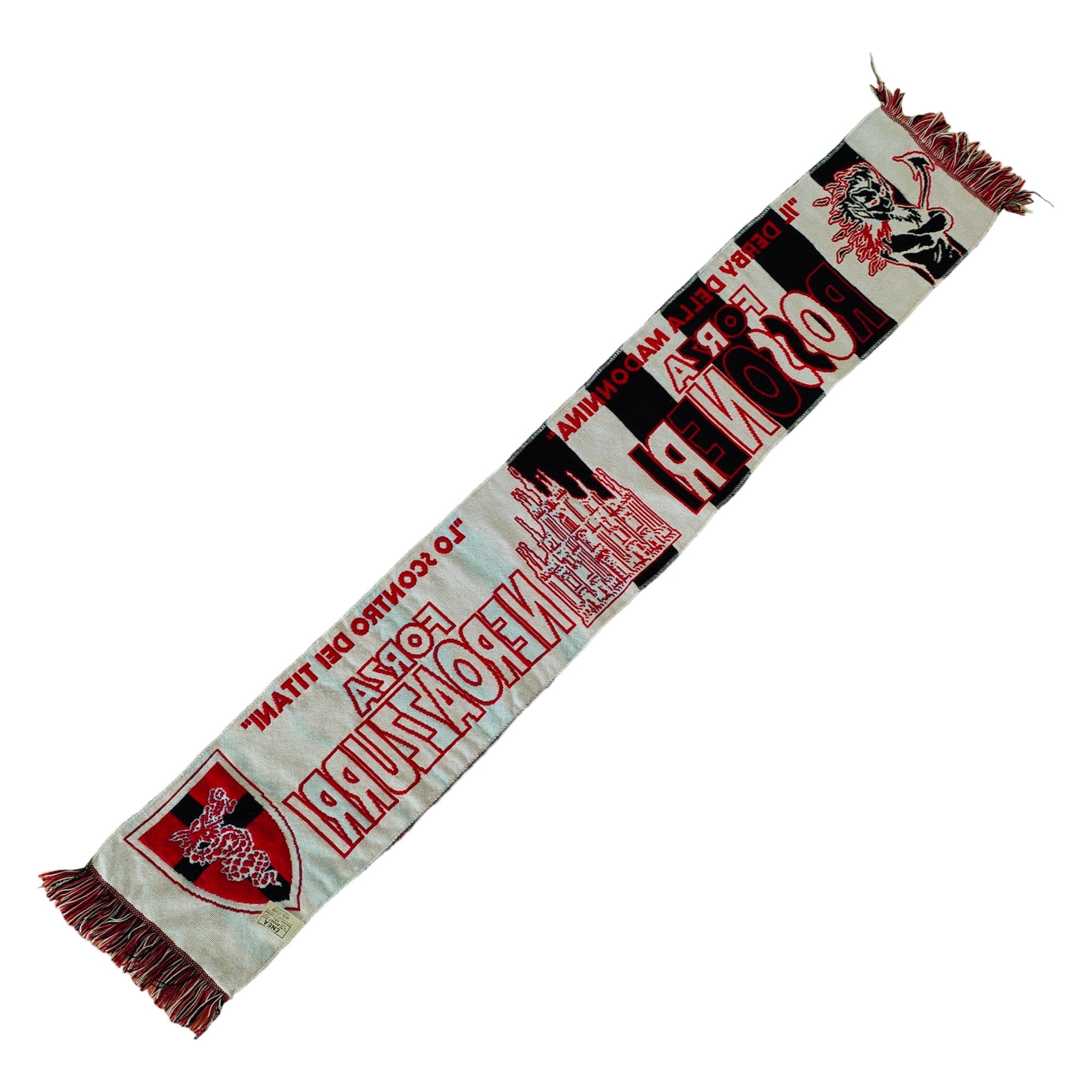AC Milan vs Inter Milan Scarf - Eternal Pitch