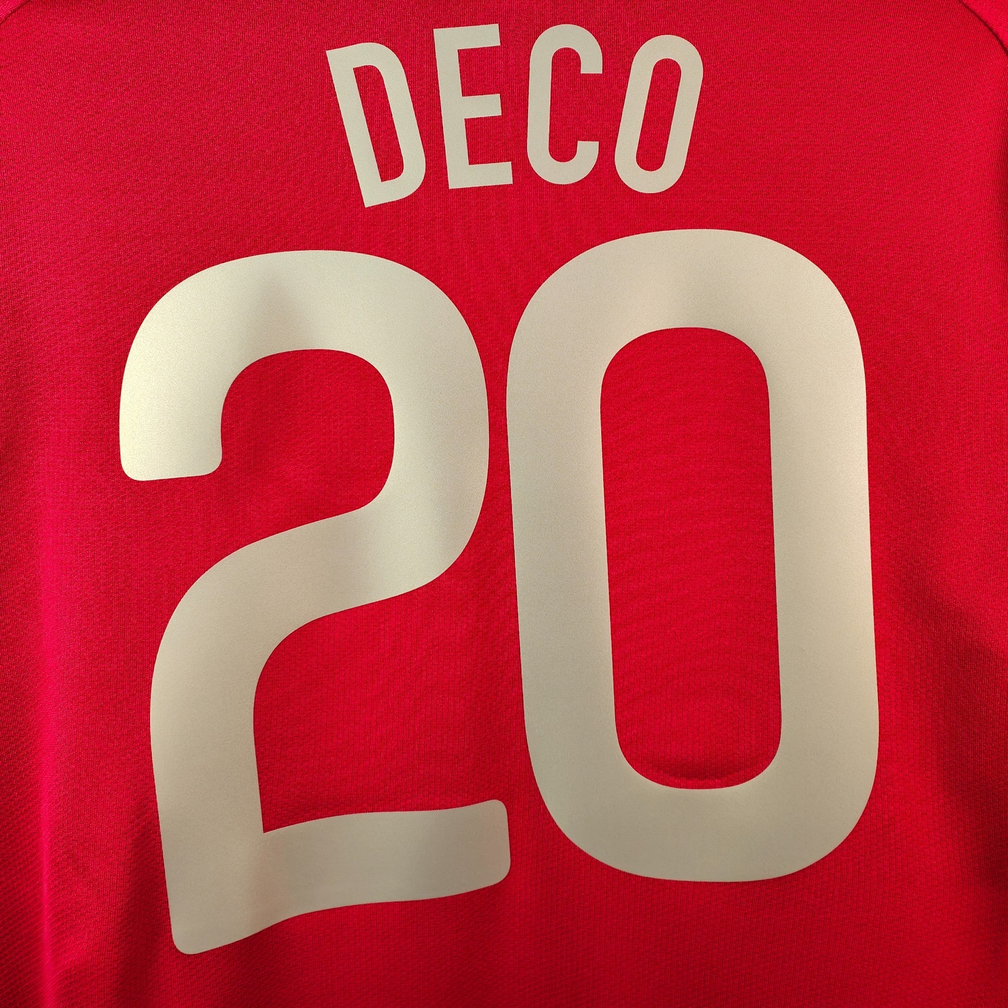 AUCTION 2008 - 10 Portugal Home Shirt Deco 20 - 8.5/10 - (M) - Eternal Pitch