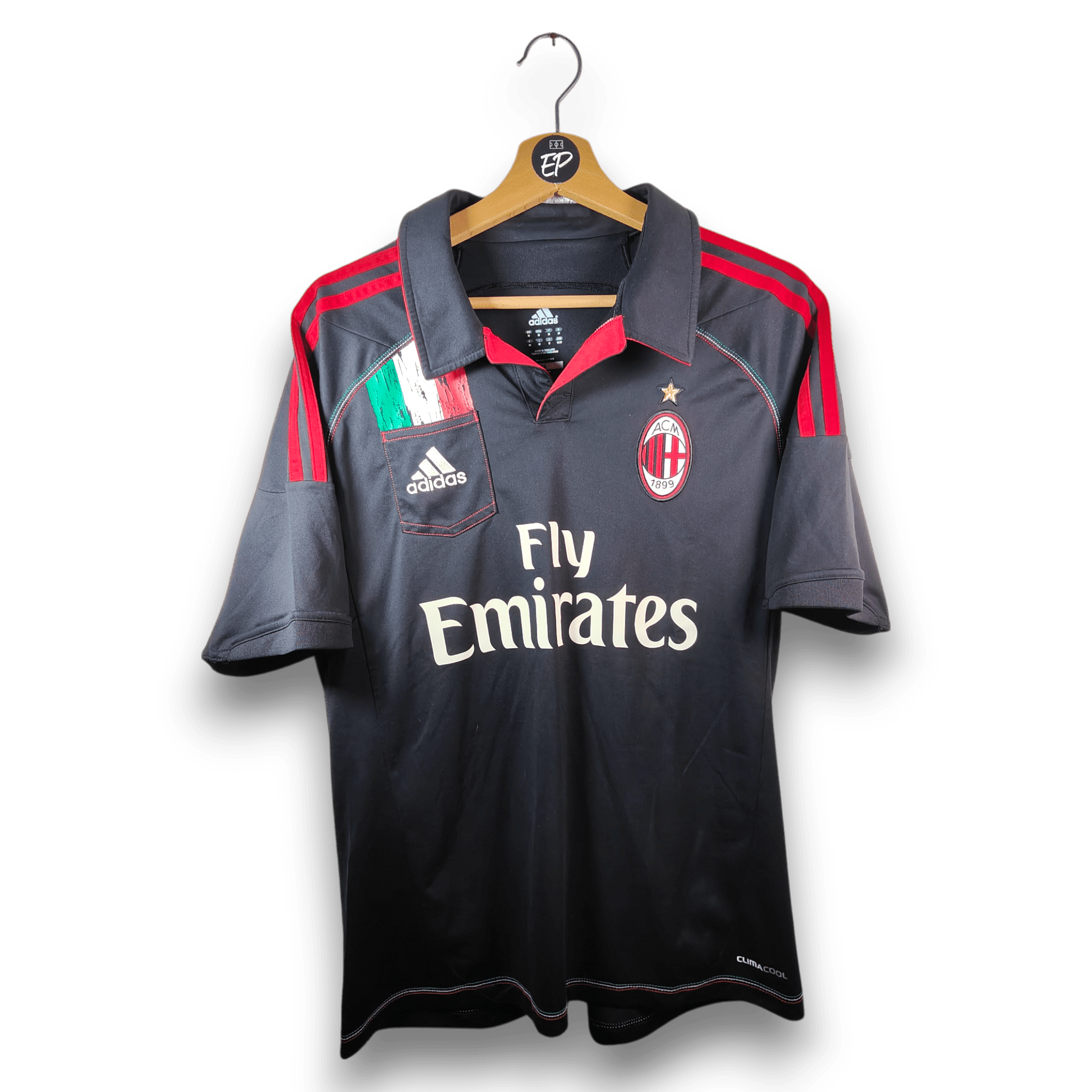 AUCTION 2012 - 13 AC Milan Third Shirt El Shaarawy 92 - 9.5/10 - (M) - Eternal Pitch