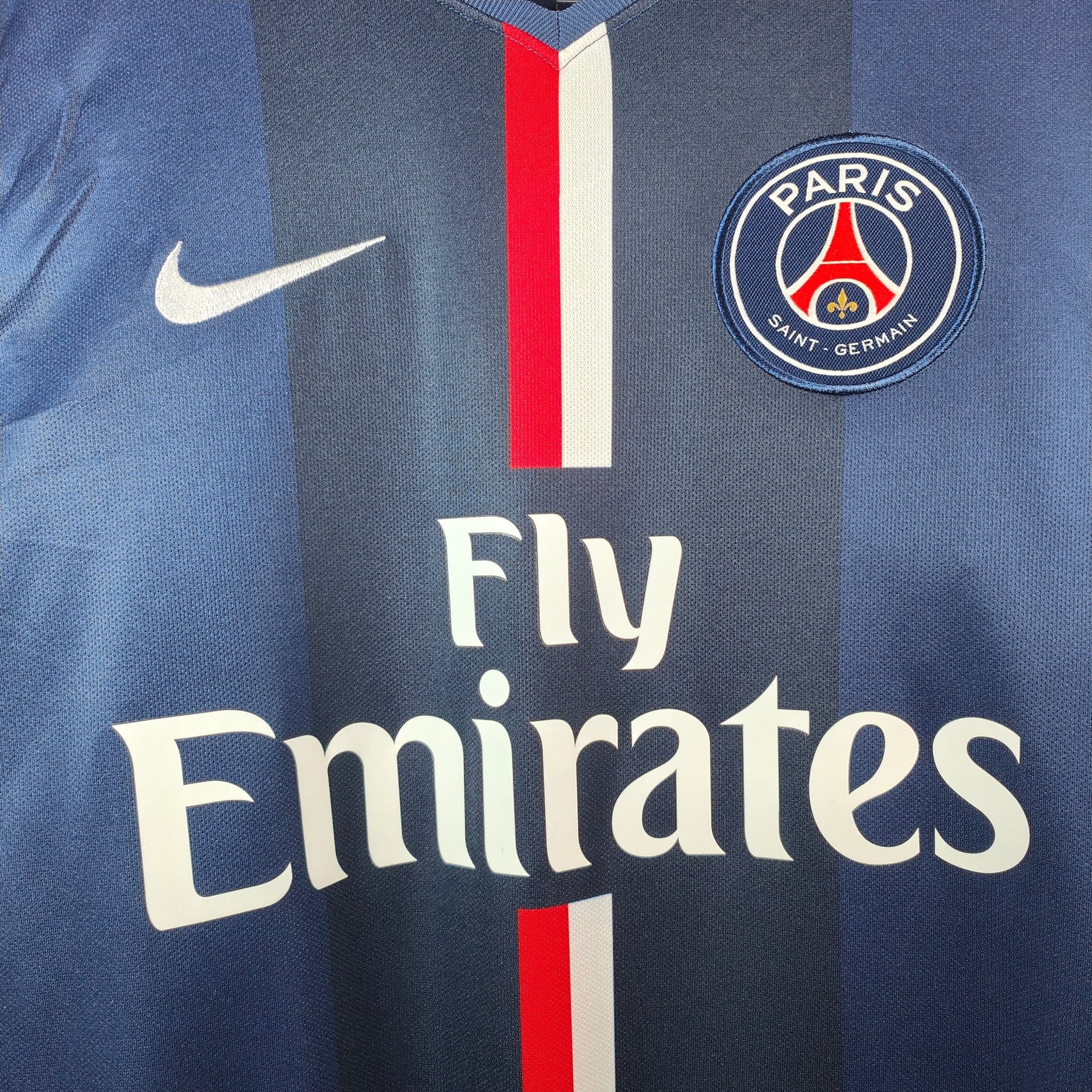 AUCTION 2014 - 15 PSG Home Shirt Ibrahimovic 10 - 9.5/10 - (L) - Eternal Pitch