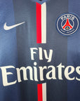 AUCTION 2014 - 15 PSG Home Shirt Ibrahimovic 10 - 9.5/10 - (L) - Eternal Pitch
