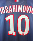AUCTION 2014 - 15 PSG Home Shirt Ibrahimovic 10 - 9.5/10 - (L) - Eternal Pitch