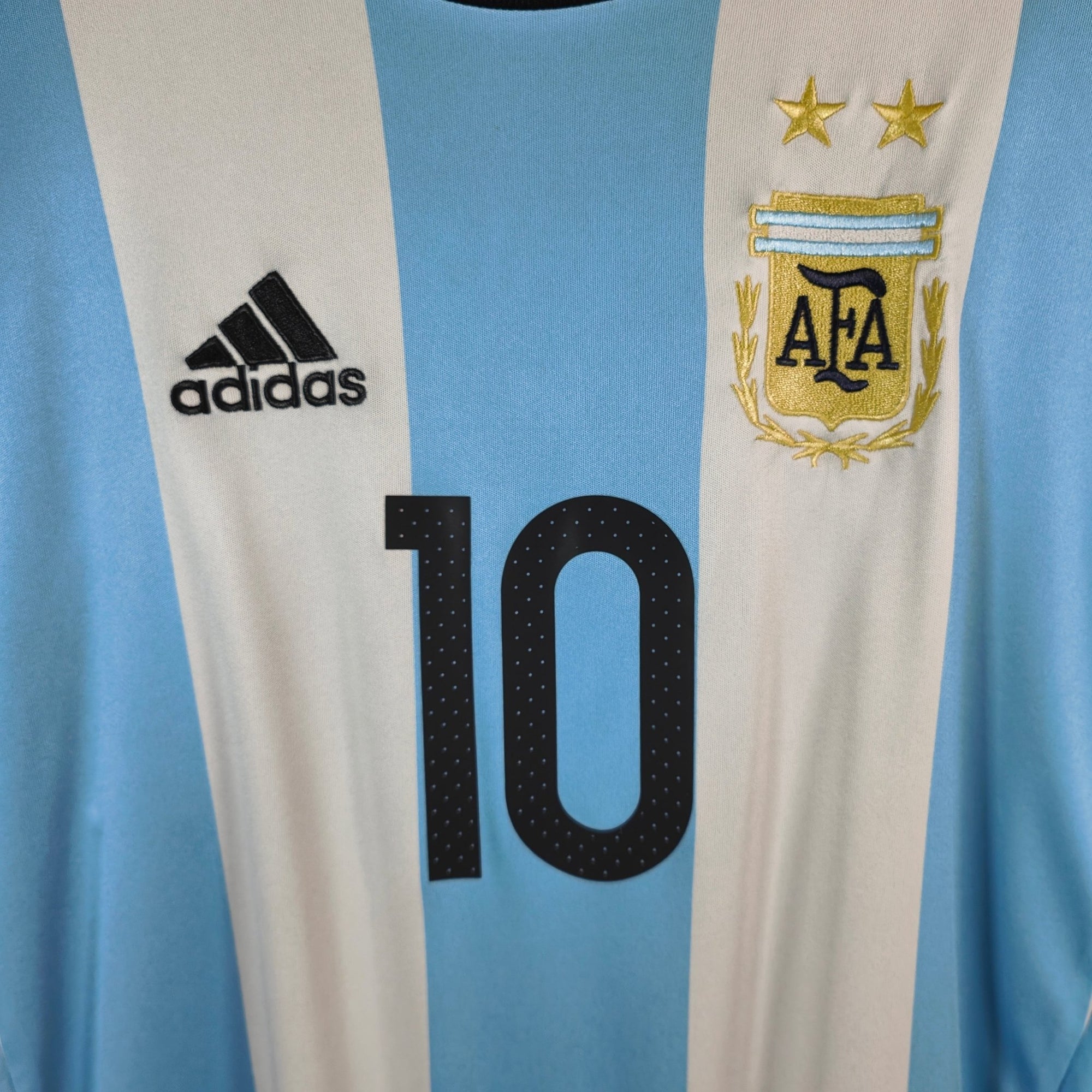 AUCTION 2016 - 17 Argentina Home Shirt Messi 10 - 8.5/10 - (XL) - Eternal Pitch