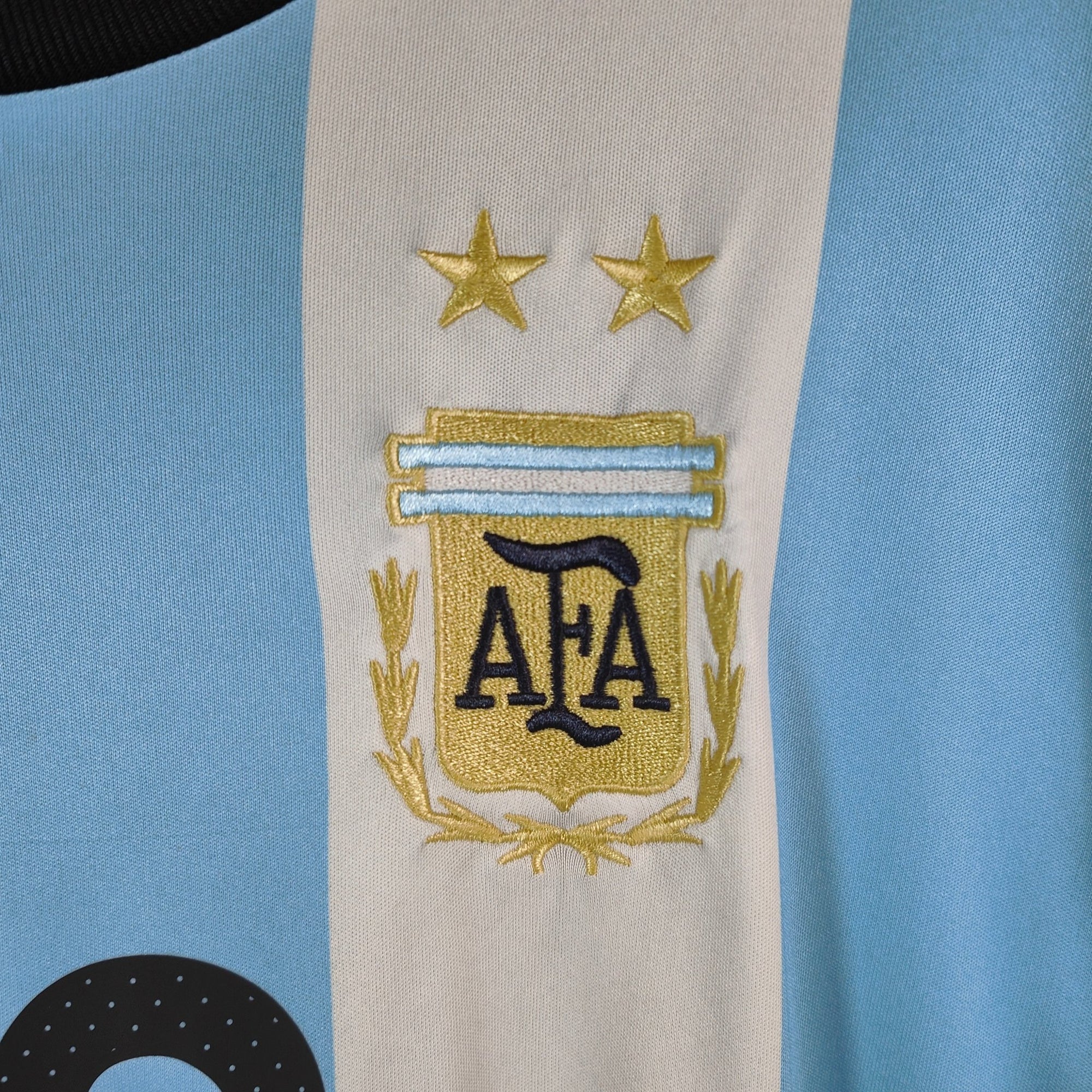 AUCTION 2016 - 17 Argentina Home Shirt Messi 10 - 8.5/10 - (XL) - Eternal Pitch