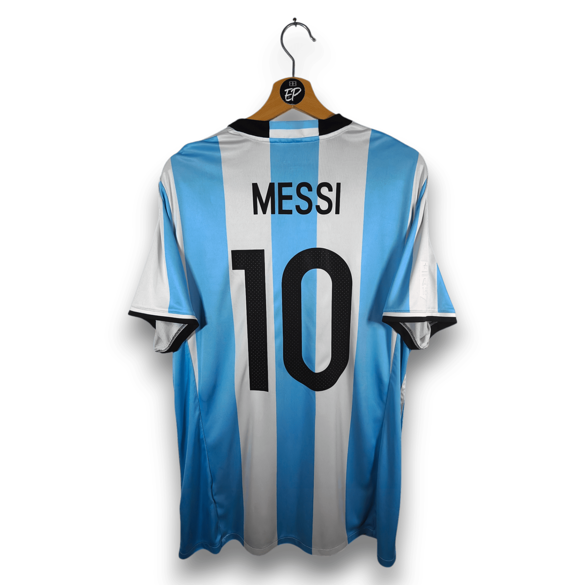 AUCTION 2016 - 17 Argentina Home Shirt Messi 10 - 8.5/10 - (XL) - Eternal Pitch
