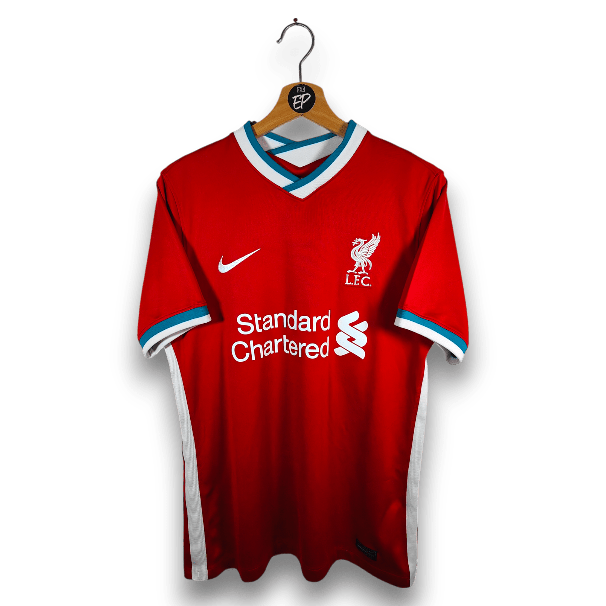 AUCTION 2020 - 21 Liverpool Home Shirt Shaqiri 23 - 8.5/10 - (M) - Eternal Pitch