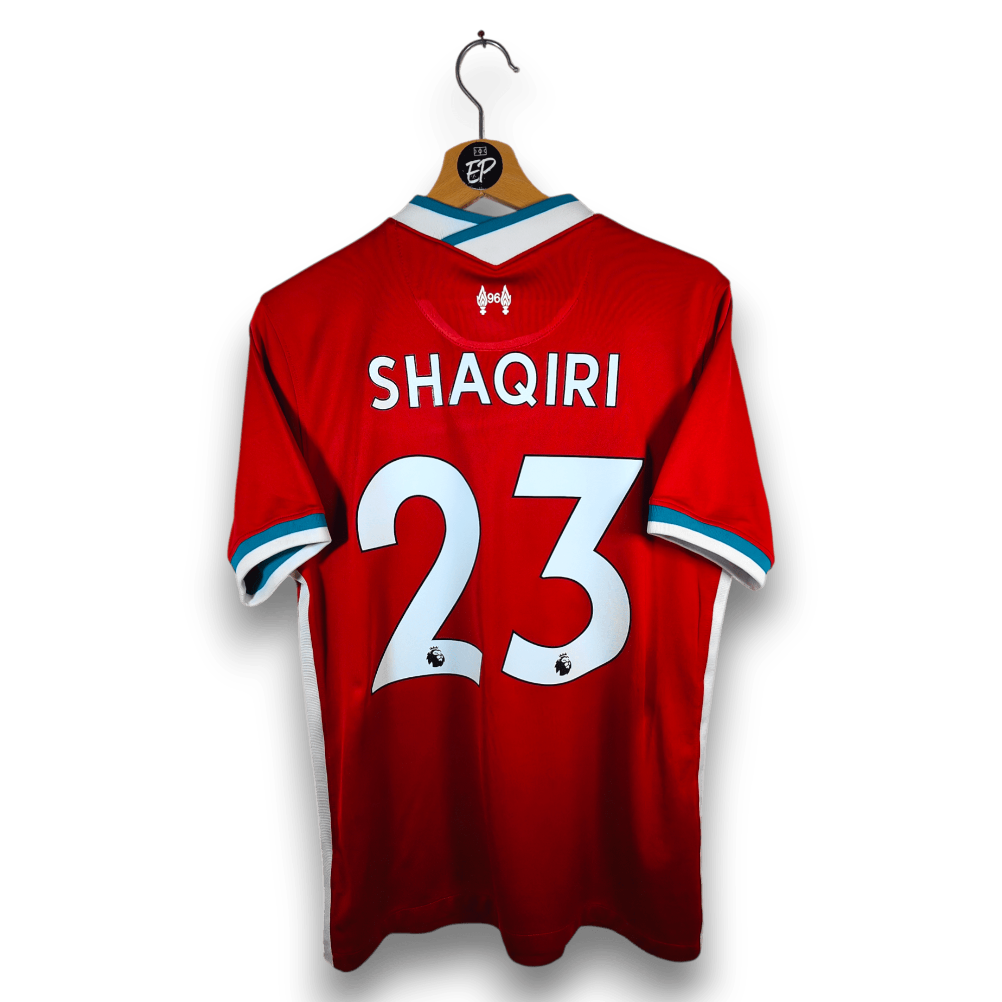AUCTION 2020 - 21 Liverpool Home Shirt Shaqiri 23 - 8.5/10 - (M) - Eternal Pitch