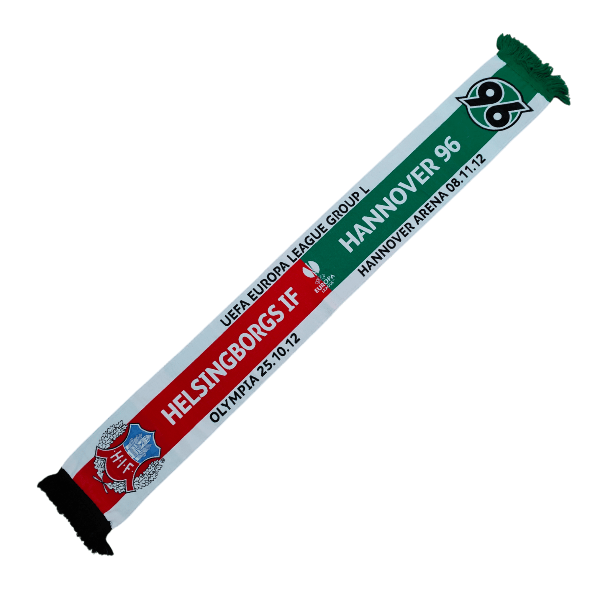 Helsingborgs IF vs Hannover 96 Scarf - Eternal Pitch