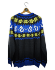 Inter Milan Christmas Jumper - 9.5/10 - (XL) - Eternal Pitch