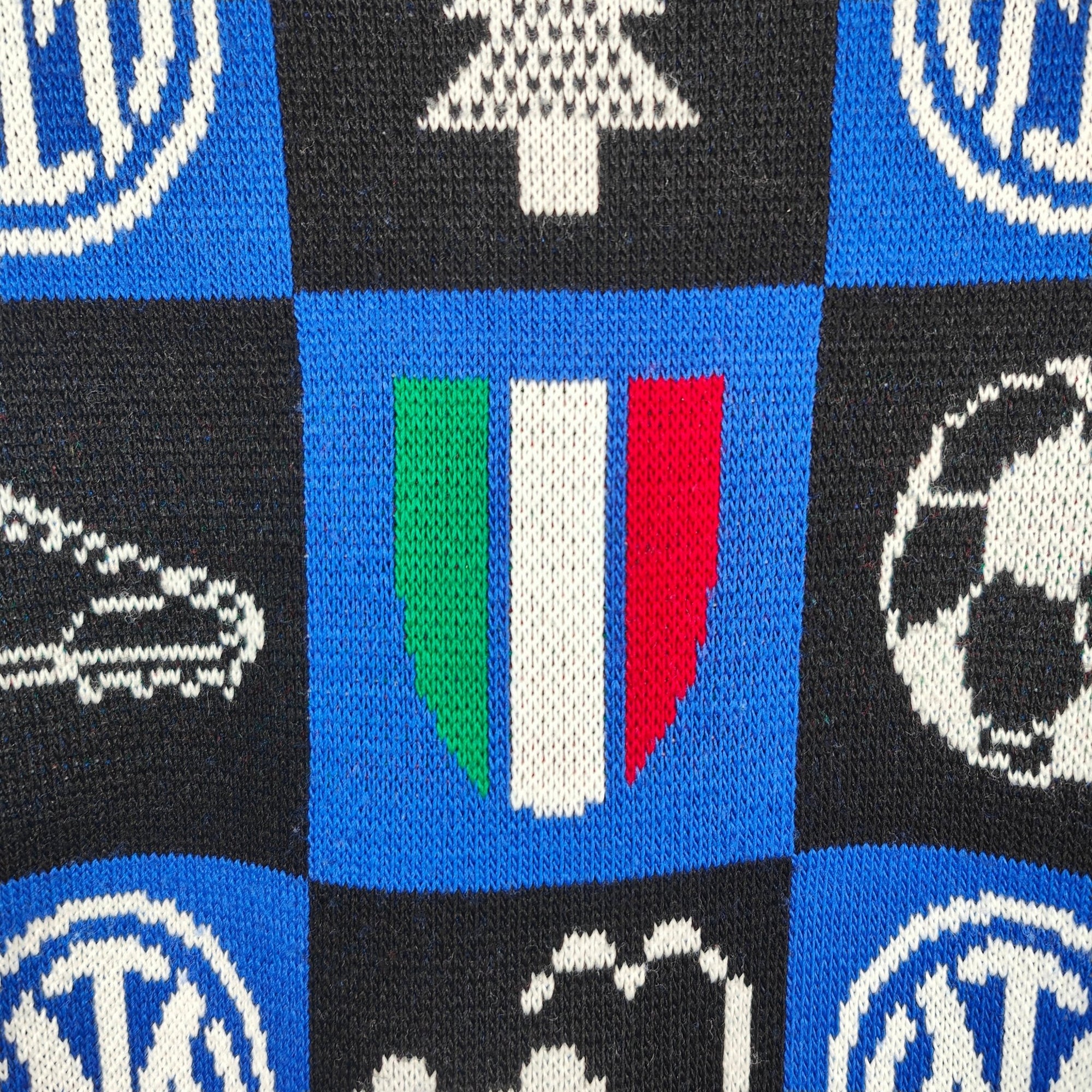 Inter Milan Christmas Jumper - 9.5/10 - (XL) - Eternal Pitch