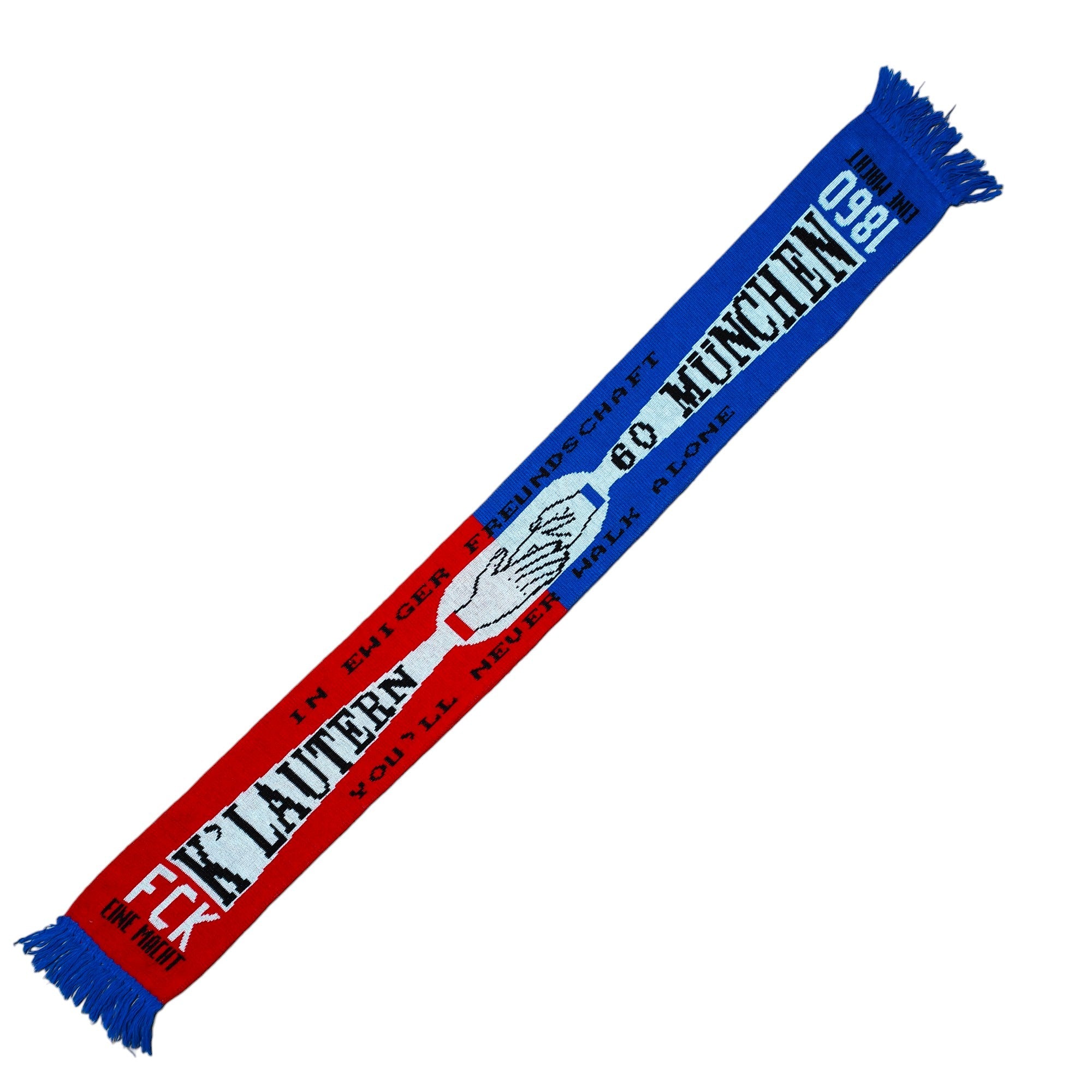 Kaiserslautern vs München 1860 Scarf - Eternal Pitch
