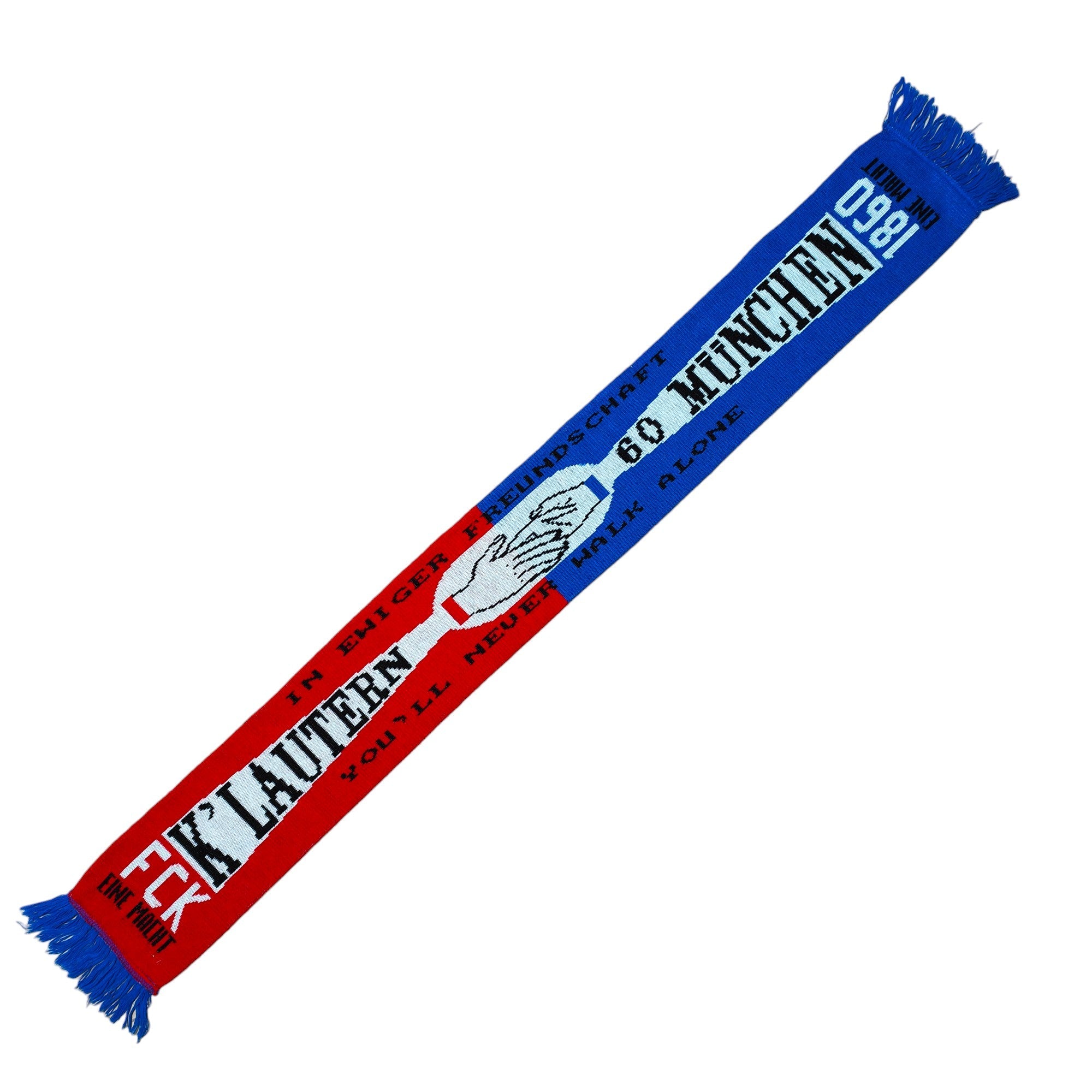 Kaiserslautern vs München 1860 Scarf - Eternal Pitch