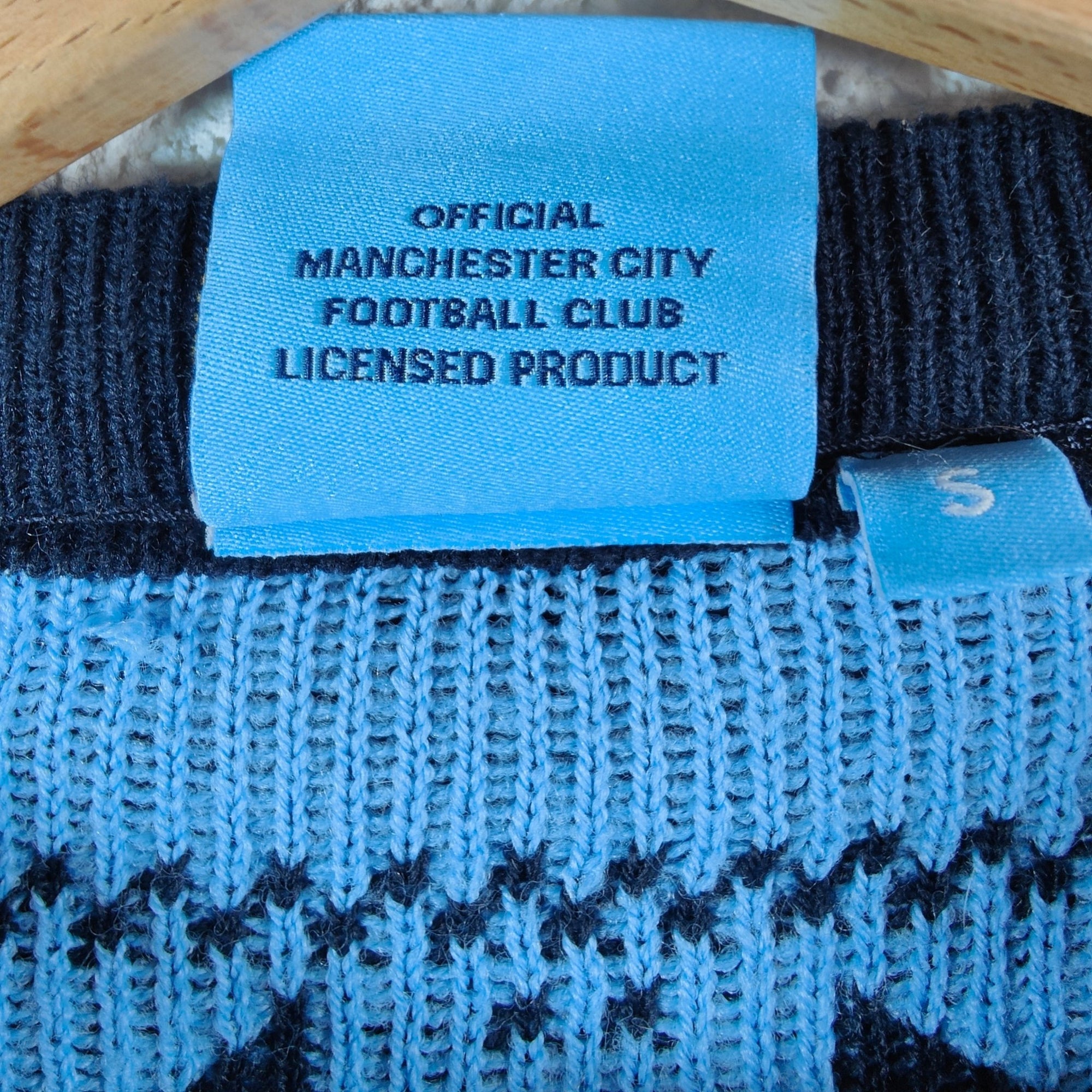 Manchester City Christmas Jumper - 9.5/10 - (S) - Eternal Pitch