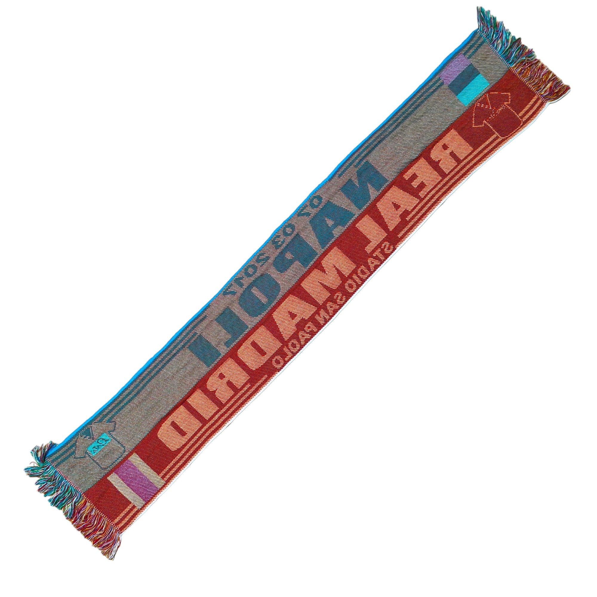 Napoli vs Real Madrid Scarf - Eternal Pitch