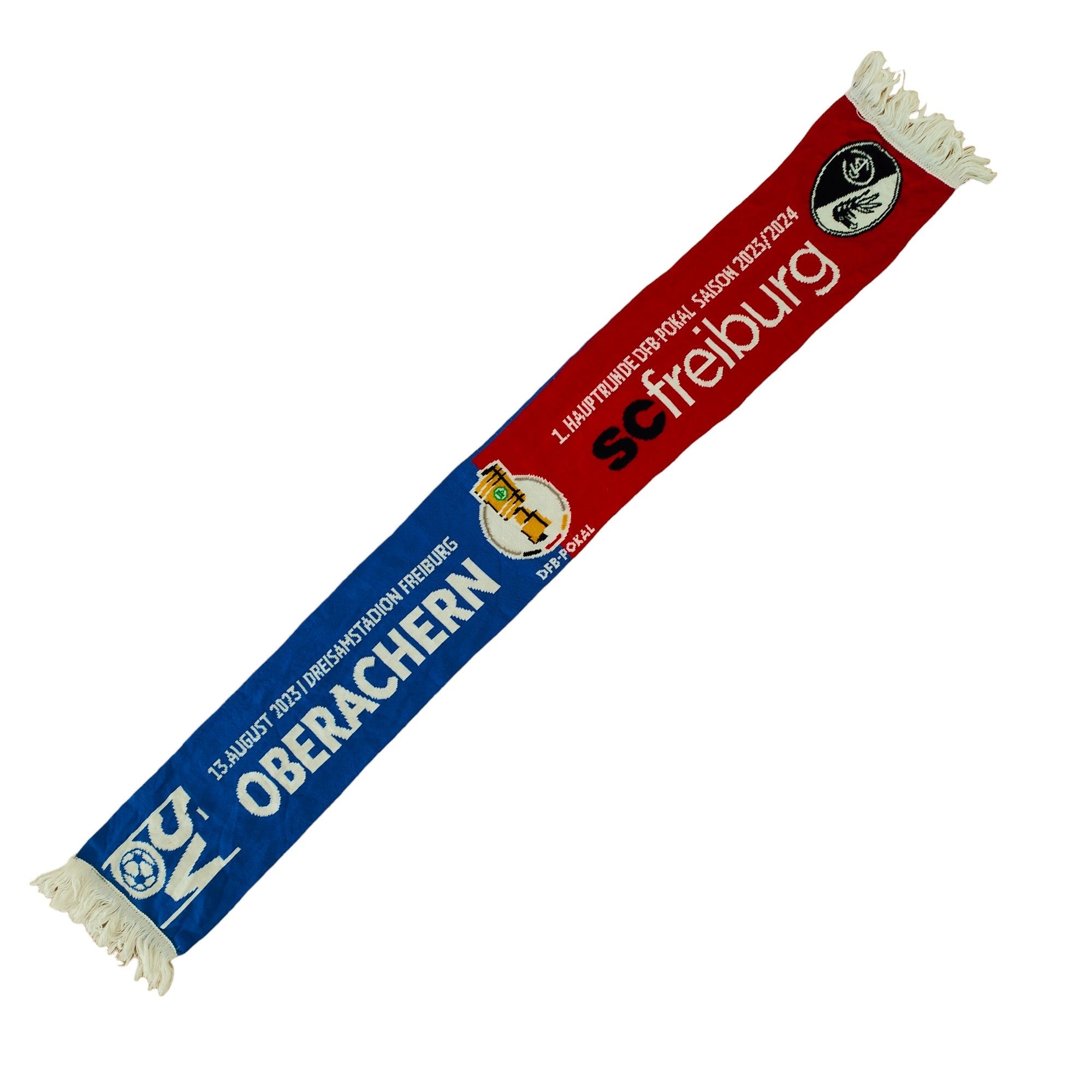 Oberachern vs Freiburg Scarf - Eternal Pitch