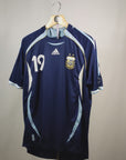 2006-07 Argentina Away Shirt Messi 