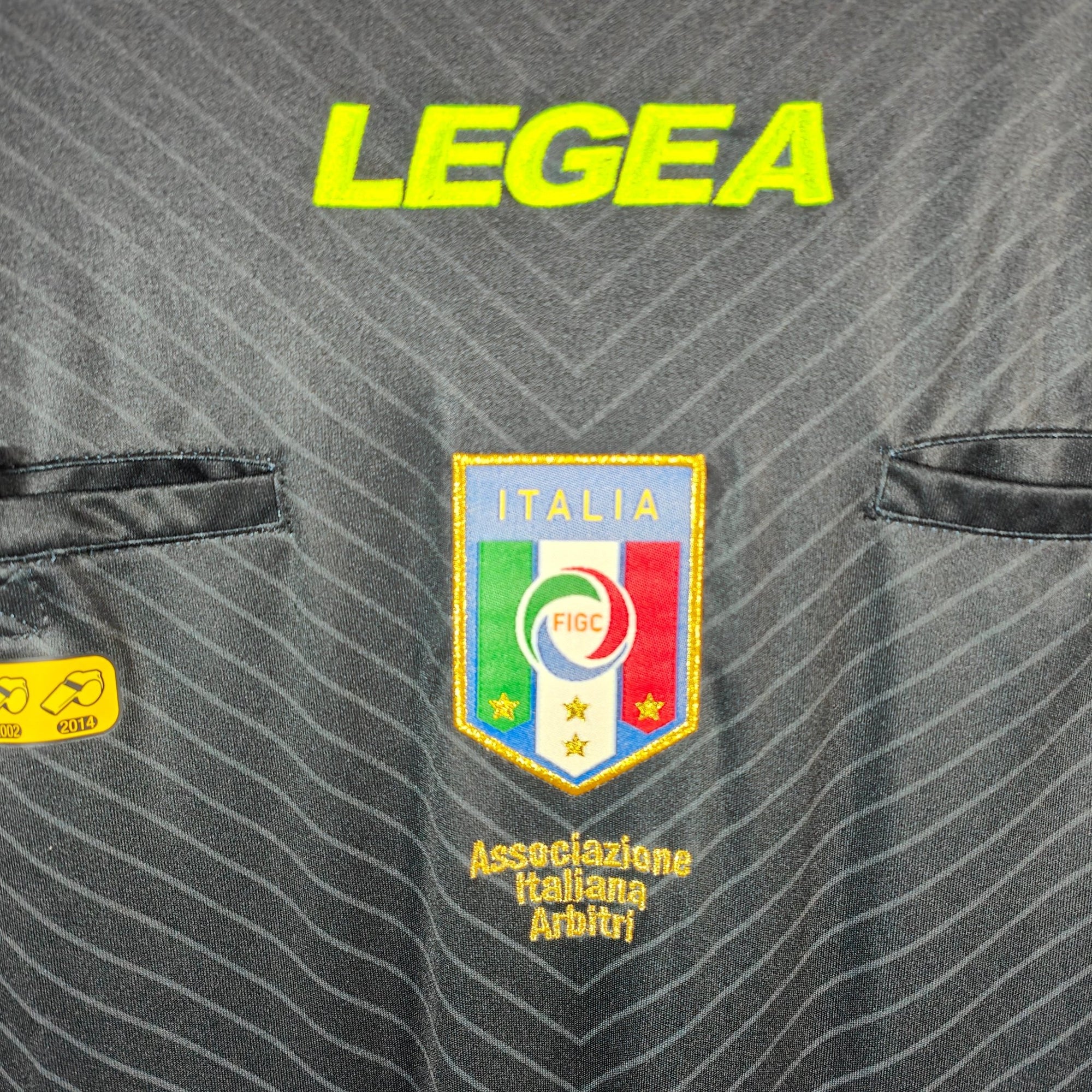 Referee Serie A Italy Shirt Black - BNWT - (XL) - Eternal Pitch