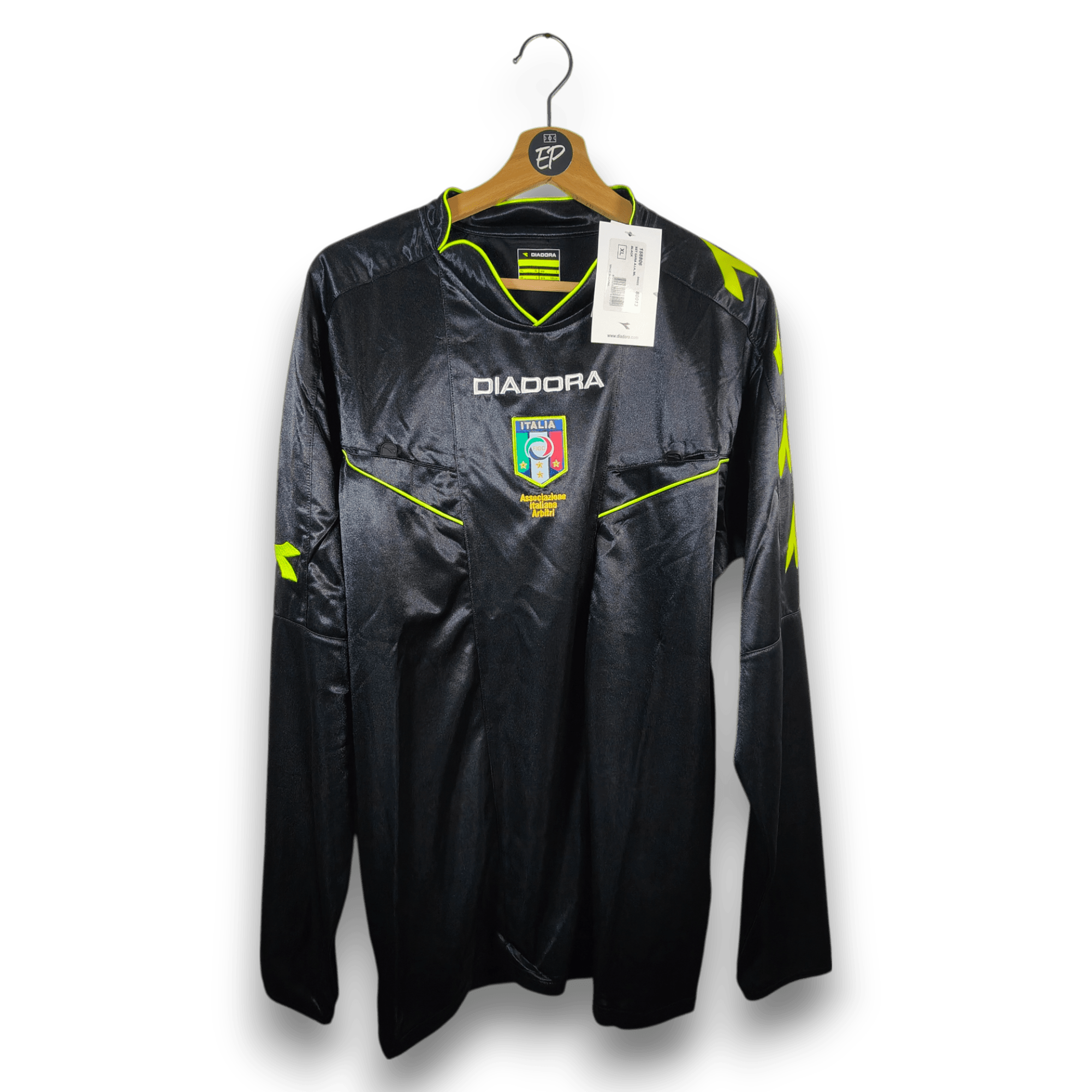Referee Serie A Italy Shirt Black - BNWT - (XL) - Eternal Pitch