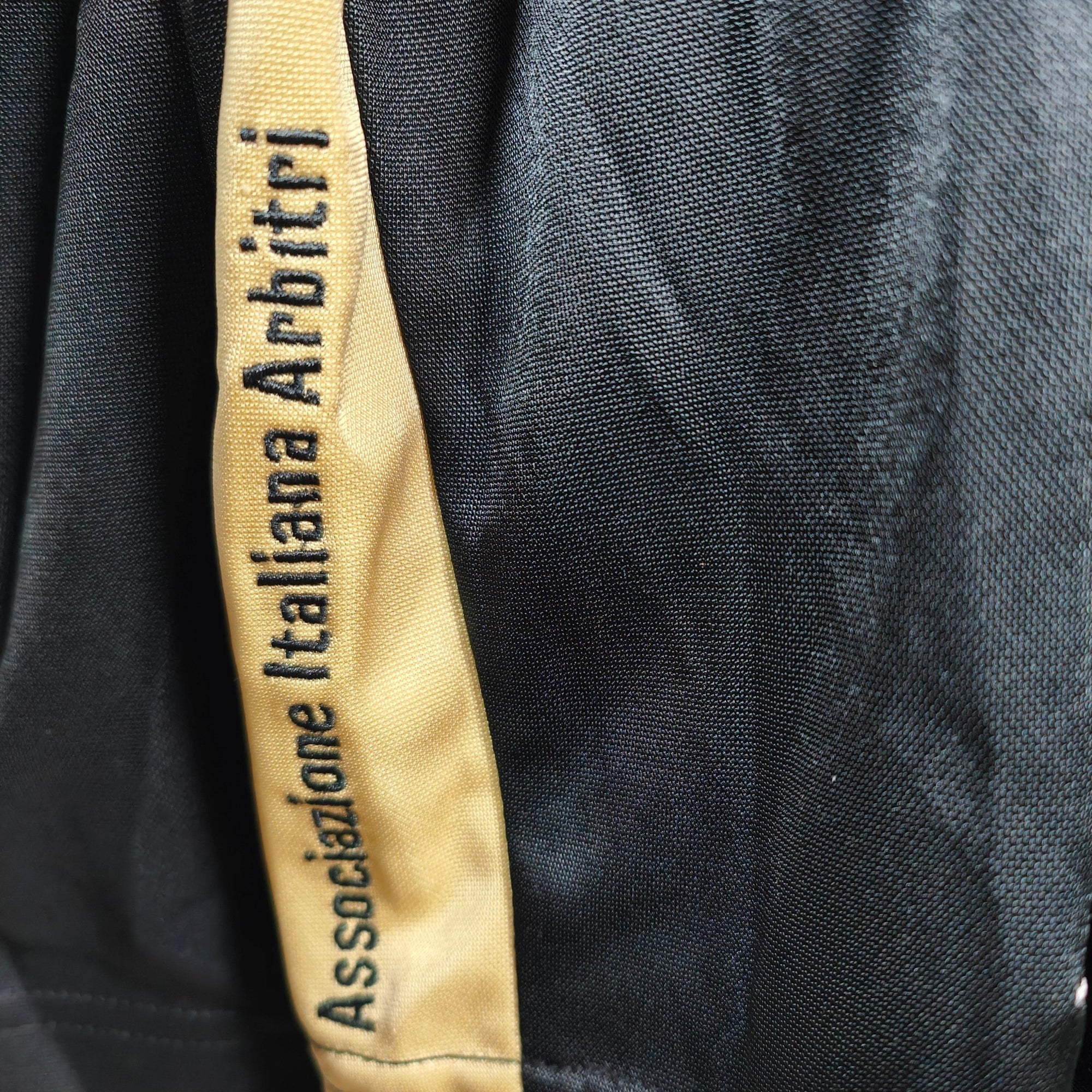 Referee Serie A Italy Shirt Black Gold - BNWT - (XL) - Eternal Pitch