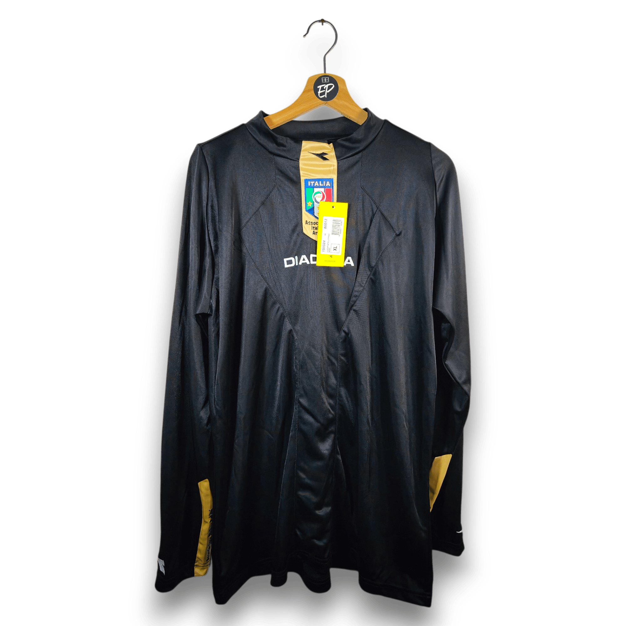 Referee Serie A Italy Shirt Black Gold - BNWT - (XL) - Eternal Pitch