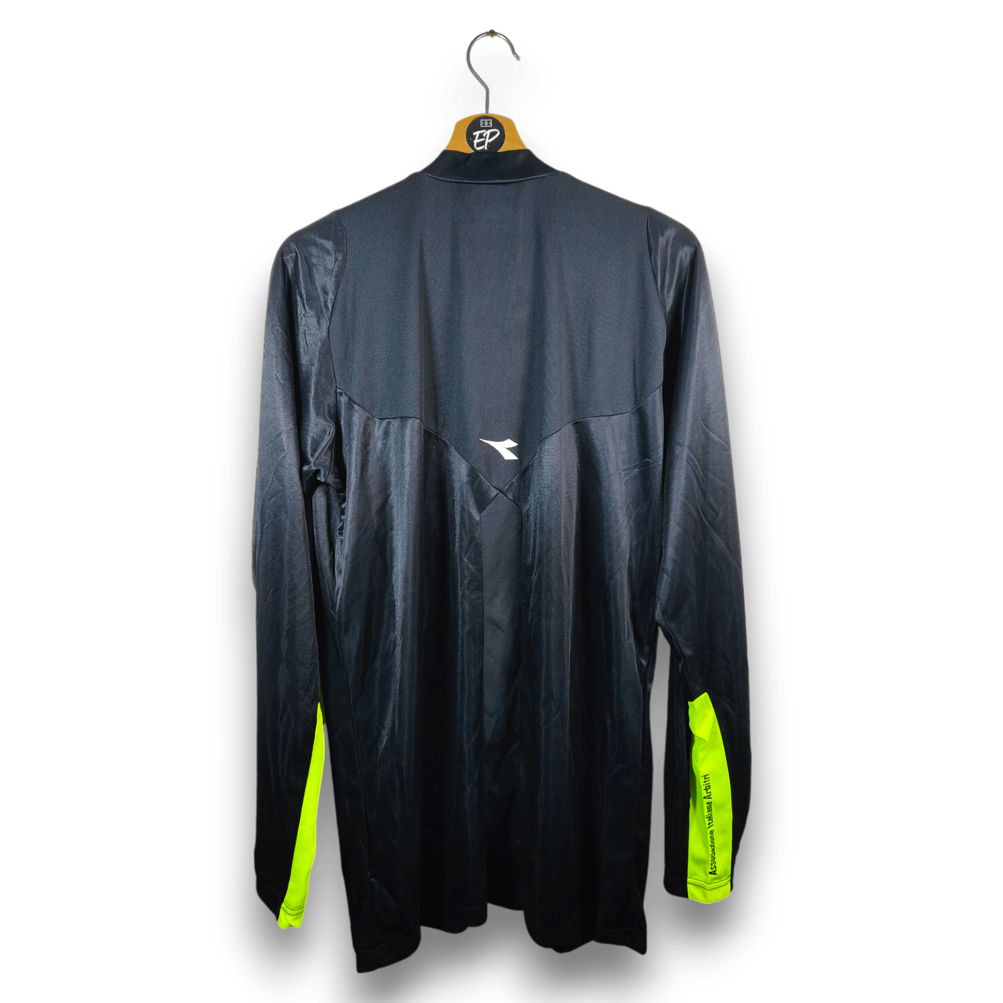 Referee Serie A Italy Shirt Black Yellow - BNWT - (XL) - Eternal Pitch