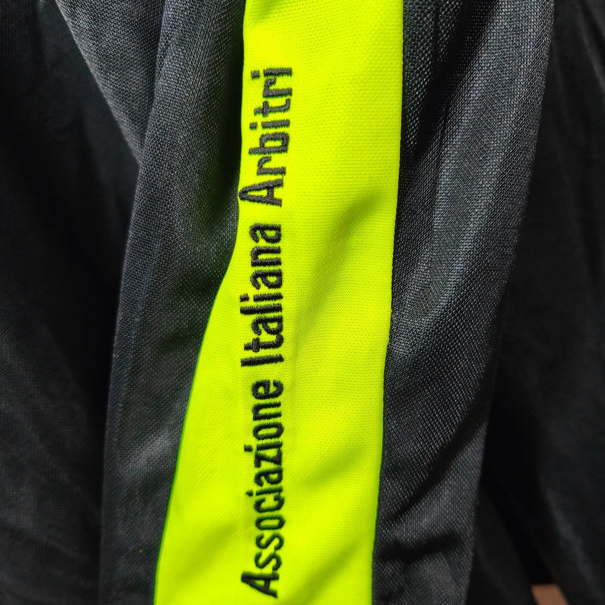 Referee Serie A Italy Shirt Black Yellow - BNWT - (XL) - Eternal Pitch