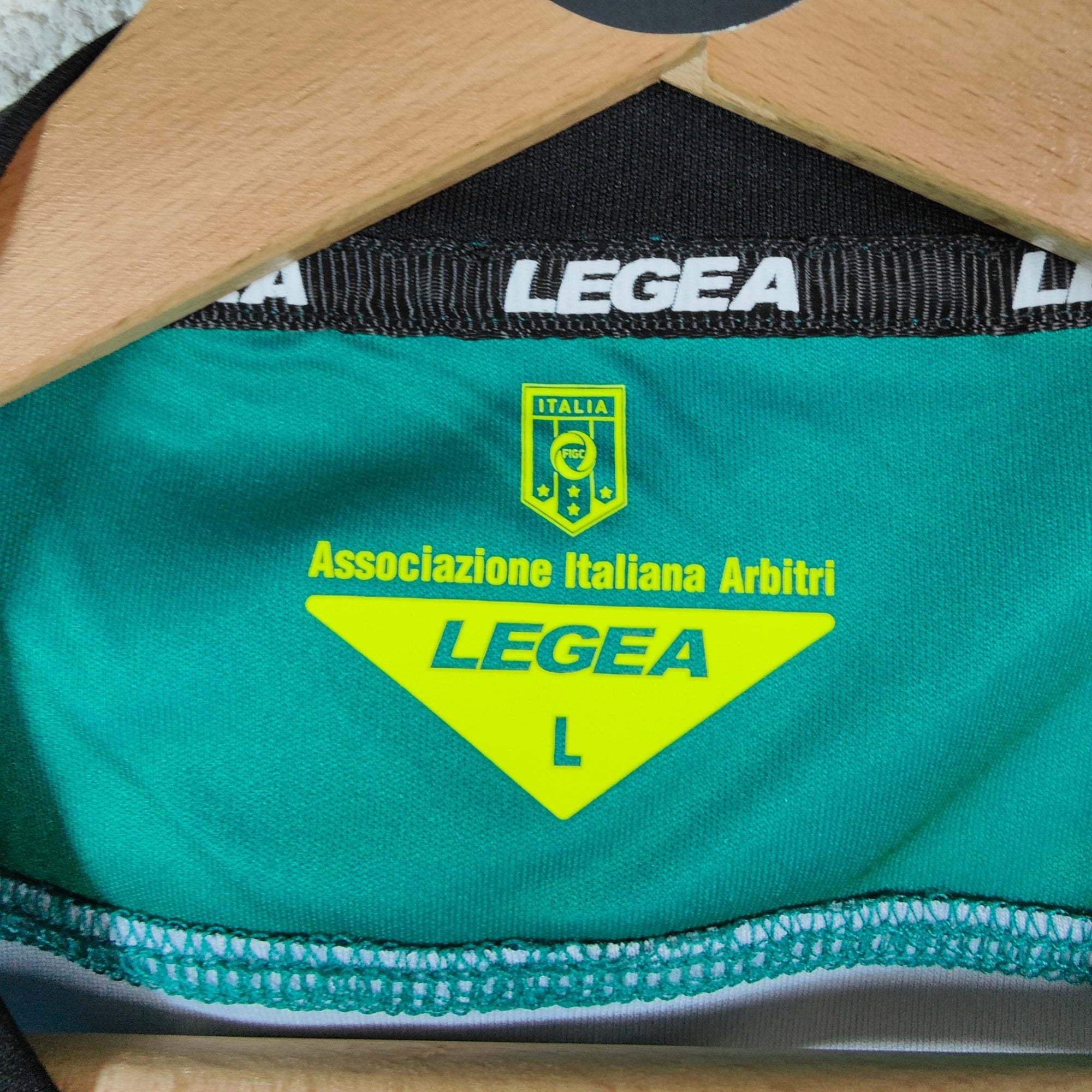 Referee Serie A Italy Shirt Green - BNWT - (L) - Eternal Pitch