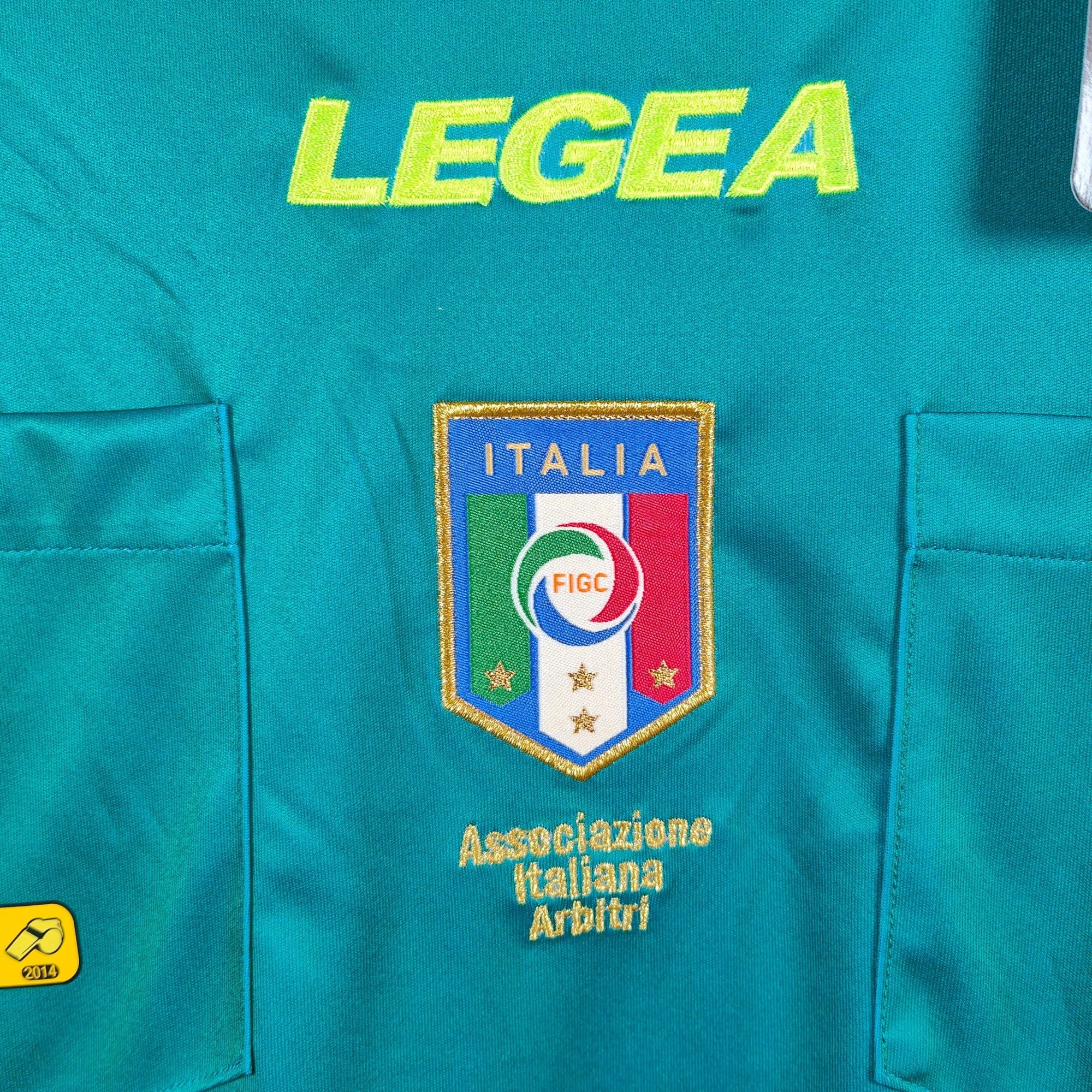 Referee Serie A Italy Shirt Green - BNWT - (L) - Eternal Pitch