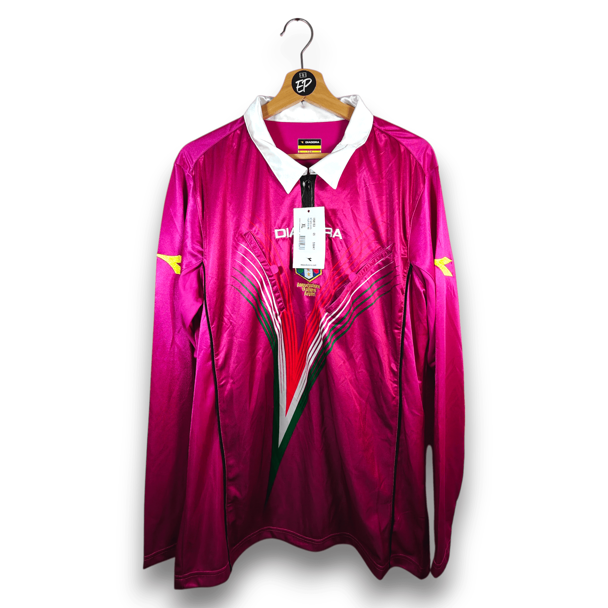 Referee Serie A Italy Shirt Pink - BNWT - (XL) - Eternal Pitch